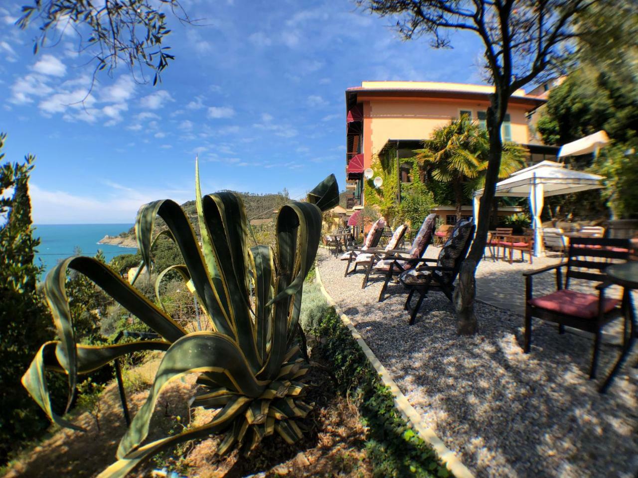 Hotel Villa Belvedere Bonassola Exterior foto