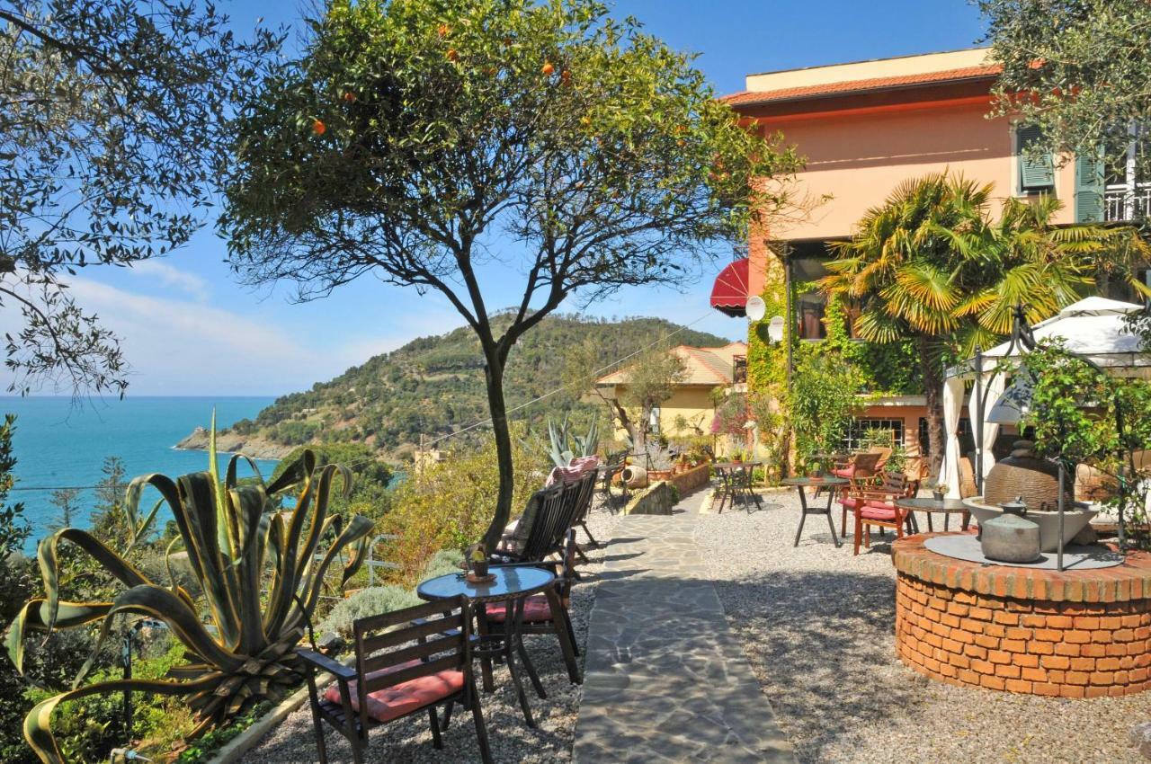 Hotel Villa Belvedere Bonassola Exterior foto